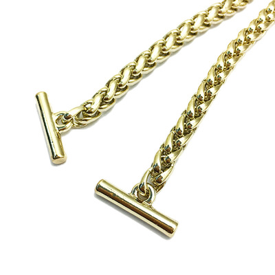 灯笼链包包开云体育·开云官方网站-开云体育（中国）
箱包五金配件浅金色BSK链金属孖圆链包包配件直供