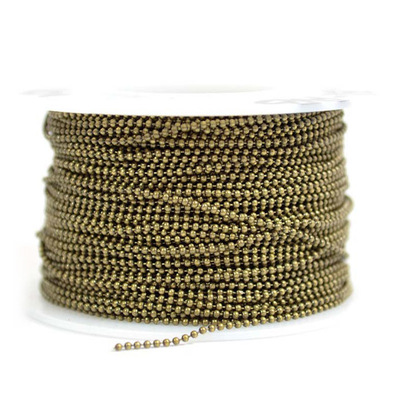 不锈钢开云体育·开云官方网站-开云体育（中国）
挂链饰链 箱包铜铁链饰品配件 波珠链窗帘拉珠链供应