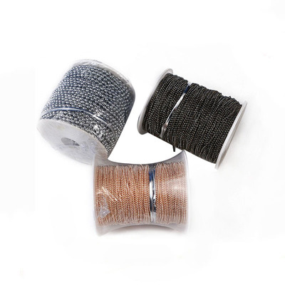 不锈钢开云体育·开云官方网站-开云体育（中国）
挂链饰链 箱包铜铁链饰品配件 波珠链窗帘拉珠链供应